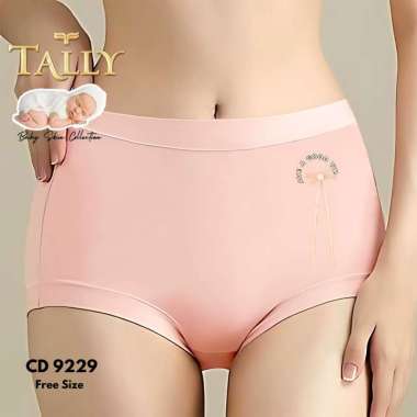 TALLY Celana Dalam Wanita Bahan Katun Viscose Baby Skin Fit to L - XL PREMIUM Collection Super Lembu