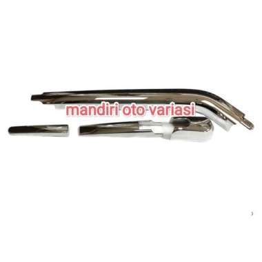 Cover wiper belakang avanza / xenia 2004-2011 cover wiper chrome Terbaik