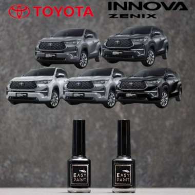 Cat Oles Mobil Black Silver Grey White Toyota Innova Zenix Hitam Putih BLACK 218