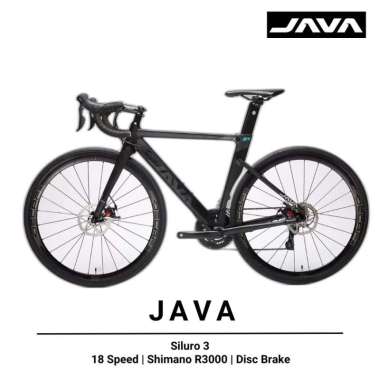 JAVA SILURO 3 ROAD BIKE 18 SPEED SHIMANO R3000 DISC BRAKE 500