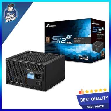 POWER SUPPLY SEASONIC S12III-550 550W 80+ BRONZE