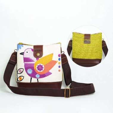 Tas Selempang Wanita Multifungsu Marawa Handmadde Nara Series - Tori