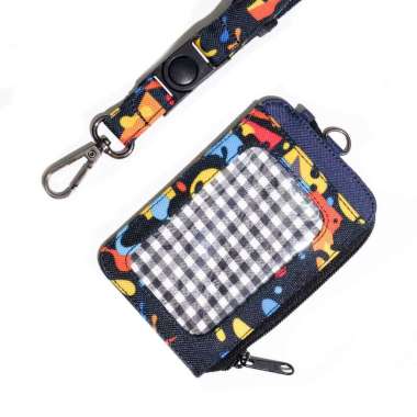 VICE Gantugan ID Card Holder Name Tag Lanyard Dompet Kartu Multifungsi Pria Wanita - IDCS19