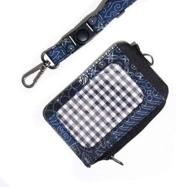 VICE Gantugan ID Card Holder Name Tag Lanyard Dompet Kartu Multifungsi Pria Wanita - IDCS23