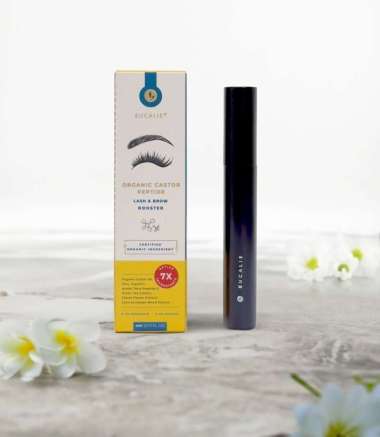 Organic Lash & Brow Serum Bulu Mata Alis-Castor Peptide - Eucalie