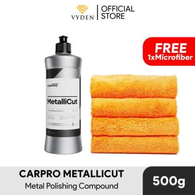 CARPRO METALLICUT Metal Polishing Compound Pembersih Metal Logam Krom Chrome Knalpot Mobil Motor 250