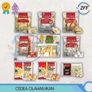 Cedea Seafood olahan ikan/ dumpling/ Baso ikan 500gr Duo Twister