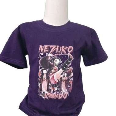 Kaos Anak Perempuan Motif Mezuko M