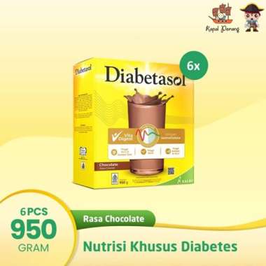Diabetasol Jumbo Chocolate 950g - 6 Pcs