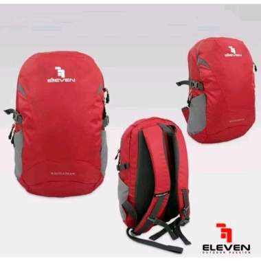 Eleven Tas ransel Backpack Roraima Hitam