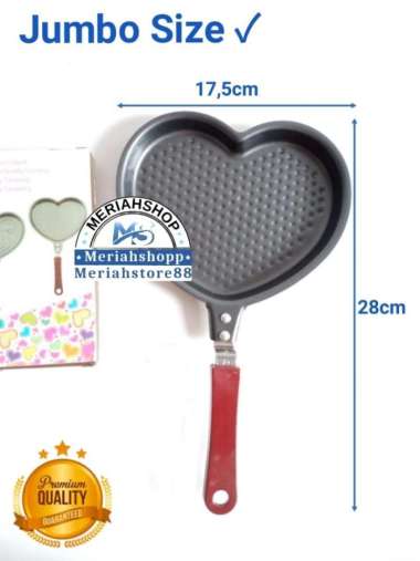 Frying Fry Pan Telur JUMBO Teflon Wajan Panci Karakter Anti Lengket