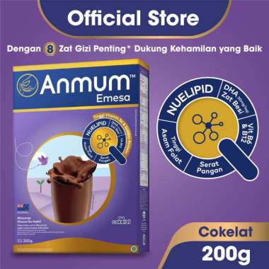 Promo Harga Anmum Emesa Cokelat 200 gr - Blibli