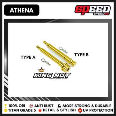 Baut Tojosan Kaliper Brembo 4p 2p Baut Titanium Grade 5 Probolt Thailand King Nut Type A Athena