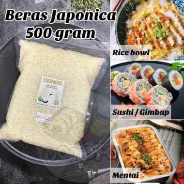 Beras Sushi Jepang Japonica Rice Mentai Pulen Punel
