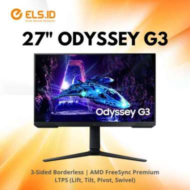 Monitor Gaming Samsung 27" Odyssey G3 G30D FHD 180Hz