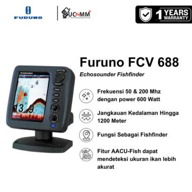 Furuno FCV 688 Fishfinder FCV688 Original Garansi Resmi