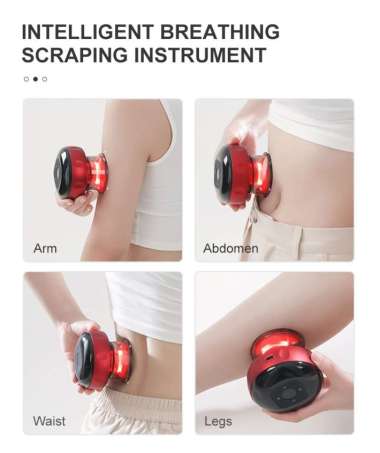 Alat Kop Bekam Elektrik Portable Kerokan Masuk Angin Pijat Cupping Badan Red Light Therapy Massage