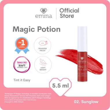 Emina Magic Potion Lip Tint 02 Sunglow