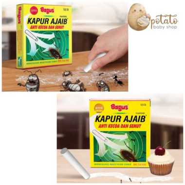 Bagus Kapur Ajaib isi 6 / isi 12 pcs - Anti Kecoa Dan Semut isi 12