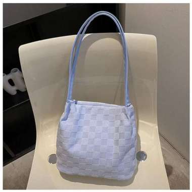 Tas Shoulder bag Wanita Kekinian Tas Bahu Wanita Korean Barang Cewek Aesthetic Hitam