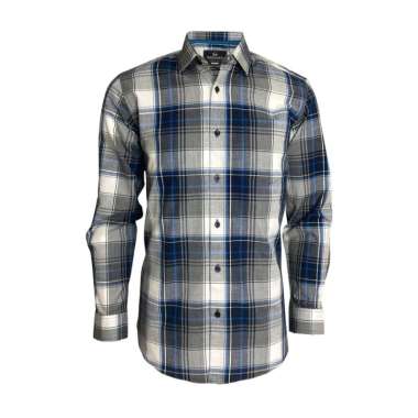 Redcliff Kemeja Pria Kotak - Kotak Panjang Navy 6BK303902 M