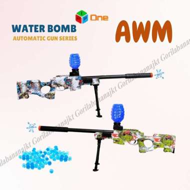 Mainan anak AWM watergel automatic batery charge