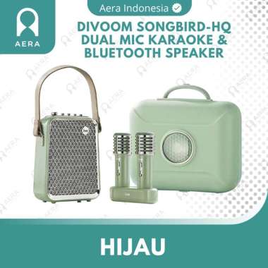 Divoom Songbird-HQ DUAL Mic Karoke & Bluetooth Speaker | Speaker Bluetooth With Dual Mic Karoke | Di