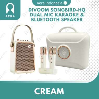 Divoom Songbird-HQ DUAL Mic Karoke & Bluetooth Speaker | Speaker Bluetooth With Dual Mic Karoke | Di