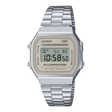 Original 100%!! CASIO A168WA-3AYDF A168WA-5AYDF A168WA-8AYDF Jam Tangan Unisex A168wa Digital Garans
