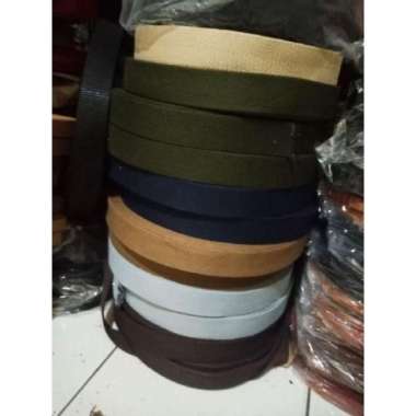 TALI IKAT PINGGANG KANVAS 1ROLL 30METER SABUK KANVAS 30meter Abu-abu