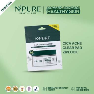 NPURE ACNE CLEAR PAD CICA / LICORICE LIGHT UP BRIGHTENING PAD - SACHET ZIPLOCK CICA ACNE PAD