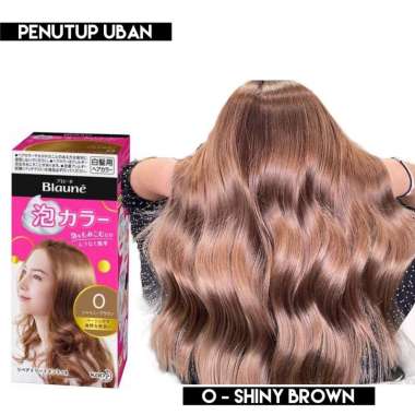 Liese Blaune Creamy Bubble Foam hair color penutup uban 0 - SHINY BROWN