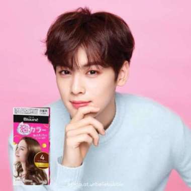Liese Blaune Creamy Bubble Foam hair color penutup uban 4 - BROWN