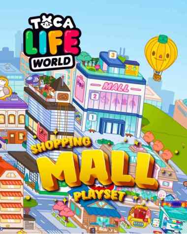 Paper Doll Toca Boca Life World Mall Series Quite Busy Book