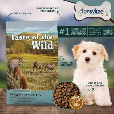 Taste Of The Wild Appalachian Valley 12,2 Kg – Getreidefrei, Proteinreich Für Kleine Rassen