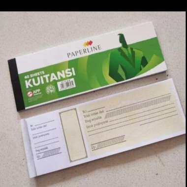 Buku Kwitansi Kecil PAPERLINE/Buku Kuitansi Mini PPL/Kwitansi Mini