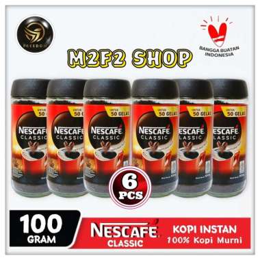 Promo Harga Nescafe Classic Coffee 100 gr - Blibli