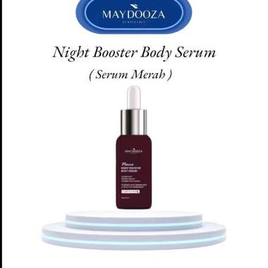 Maydooza Night Booster Body Serum + Blue Booster Body Serum ( Serum Merah & Biru ) Serum Merah