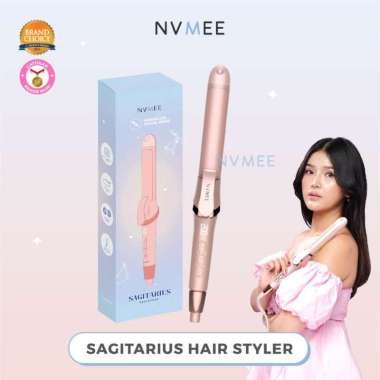 NVMEE - Catokan Rambut 2in1 LED Touch Sagitarius Hair Styler