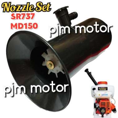 SR737 Nozzle assy Spuyer komplit Nojel mesin semprot hama mist blower