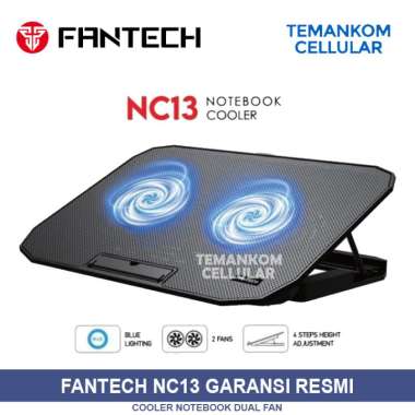Cooling pad Laptop Cooler laptop gaming Coolingpad FANTECH NC13 Pendingin Notebook Garansi RESMI