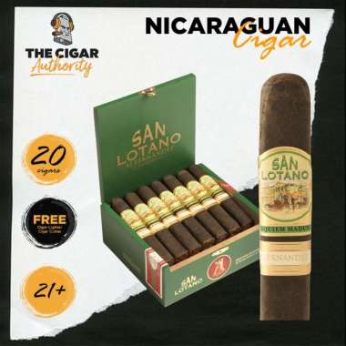 AJ Fernandez San Lotano Requiem Maduro Robusto [ Box of 20 Sticks ] Nicaragua Cigar Cerutu