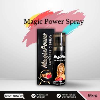 Magic Power Antiseptic Spray 15 ml | Tissue Mejik Bentuk Semprot / Cair Baru