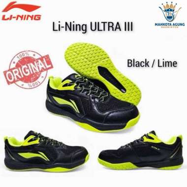 sepatu badminton bulutangkis lining Ultra 3 dan 2 ultra III II original NEW COLOUR NYAMAN DIPAKAI 43