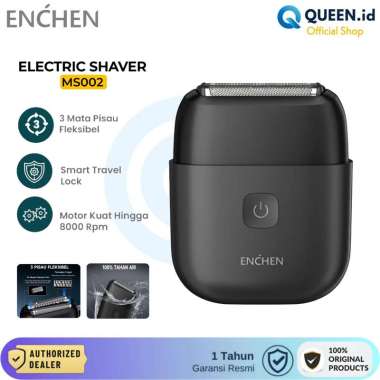ENCHEN MS002 Mini Shaver Trimmer Elektrik Alat Cukut Jenggot Kumis Waterproof Electric