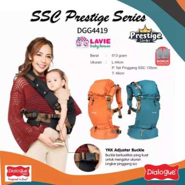 Dialogue Gendongan Bayi SSC M-Shape Prestige Series 4in1 DGG4419 black