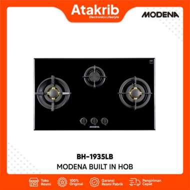 MODENA BUILT IN HOB BH-1935LB / BH 1935 LB 90cm 3 tungku