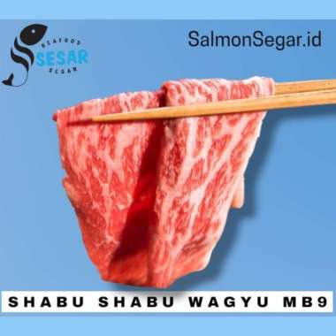 SHABU-SHABU SLICE WAGYU MB9 - WAGYU BEEF SLICE AUS (MARBLING) YAKINIKU