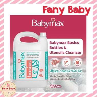 BABYMAX BOTTLE & UTENSILS ACCESSORIES CLEANSER BASICS JERIGEN 4 LITER