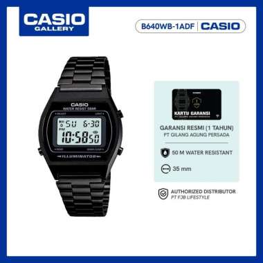 Casio Jam Tangan Unisex B640WB-1ADF Digital Original